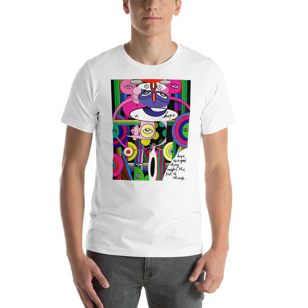 I HOPE - LEBO X DALEK - Lebo Short Sleve Unisex T-Shirt